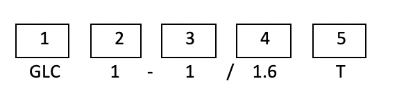 Код теплообменника GLC1-1/1.6T 