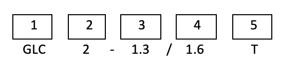 Код теплообменника GLC2 – 1.3/1.6T