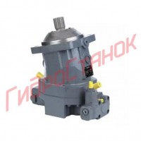 A6VM80HD1/63W-VZB020B - Насос аксиально-поршневой регулируемый с наклонным блоком рабочий объем 80 см3, HD = гидравлическое управление по давлению, номинальное давление 400 бар